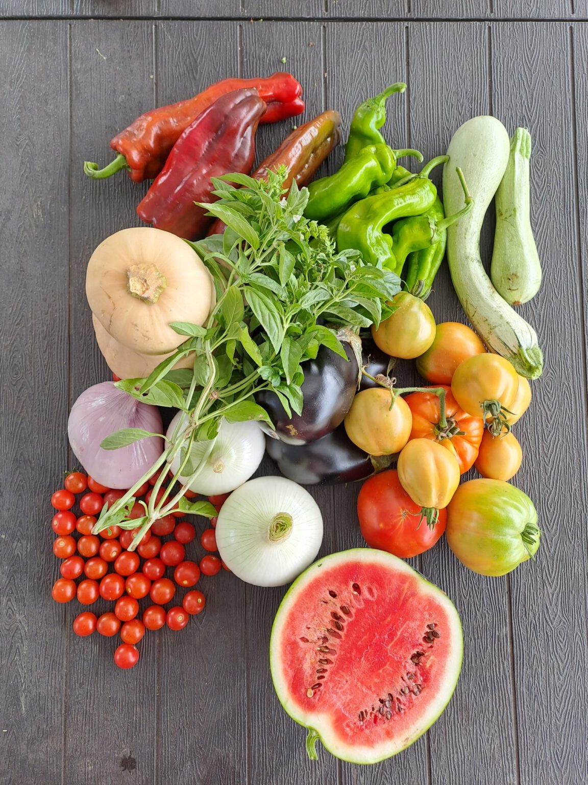 Caja mixta huerta de temporada, Raíces Cercanas