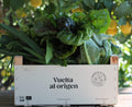Caja pequeña de frutas frescas
